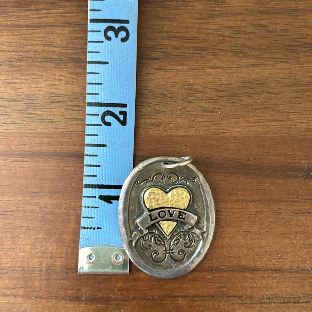 Waxing Poetic LOVE Pendant